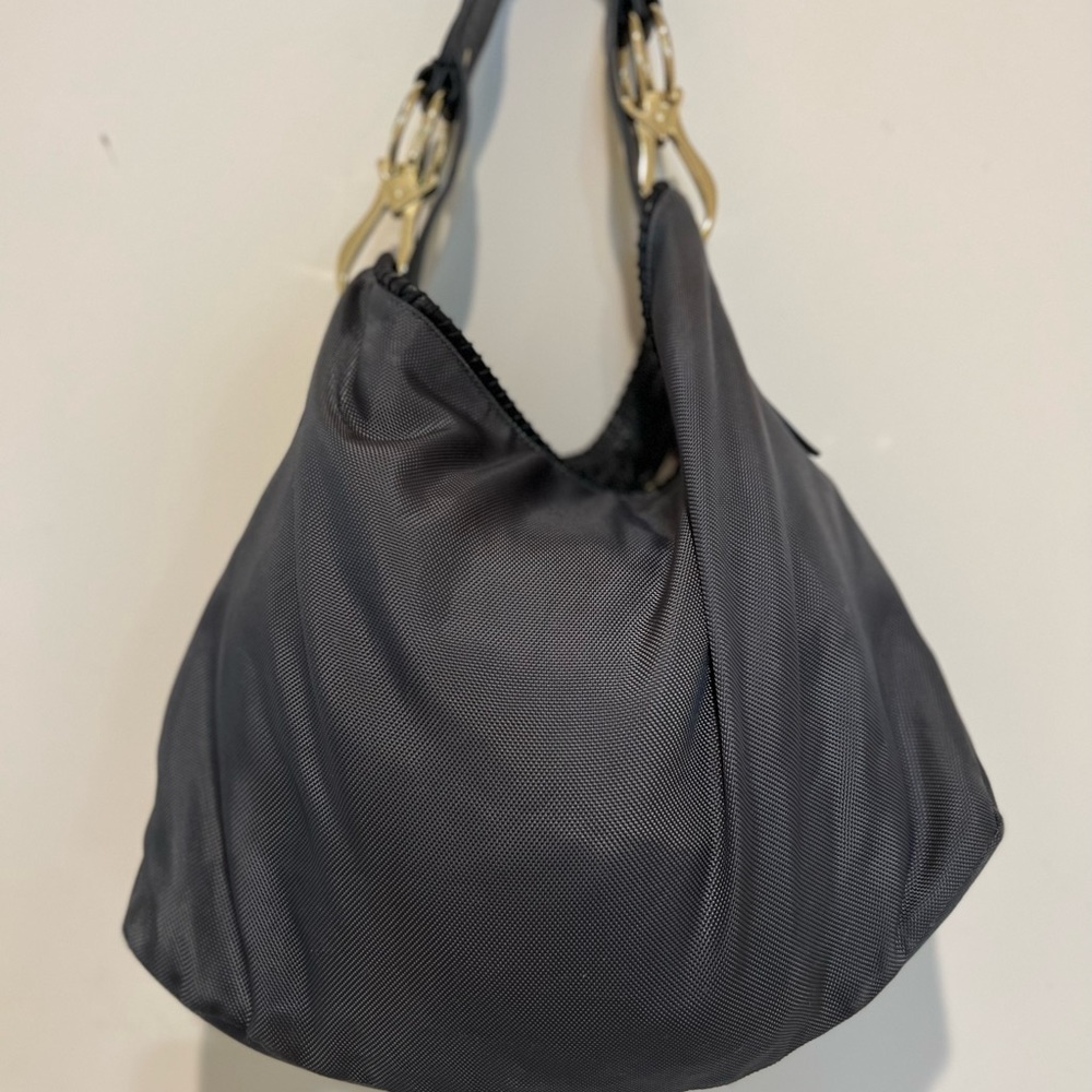 JPK Paris 75 Nylon MAXI Bucket Hobo Handbag
